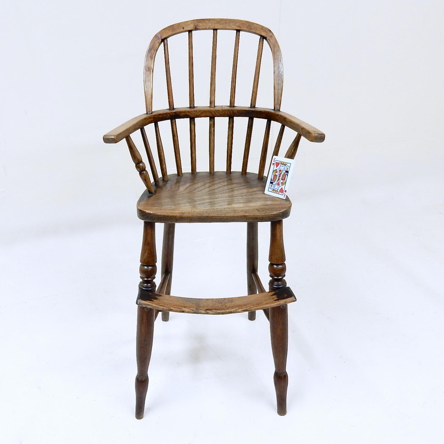 Antique Windsor Child's Highchair
