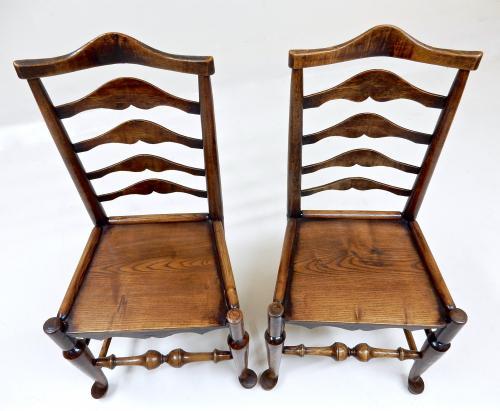 C19th Ladderback Chairs