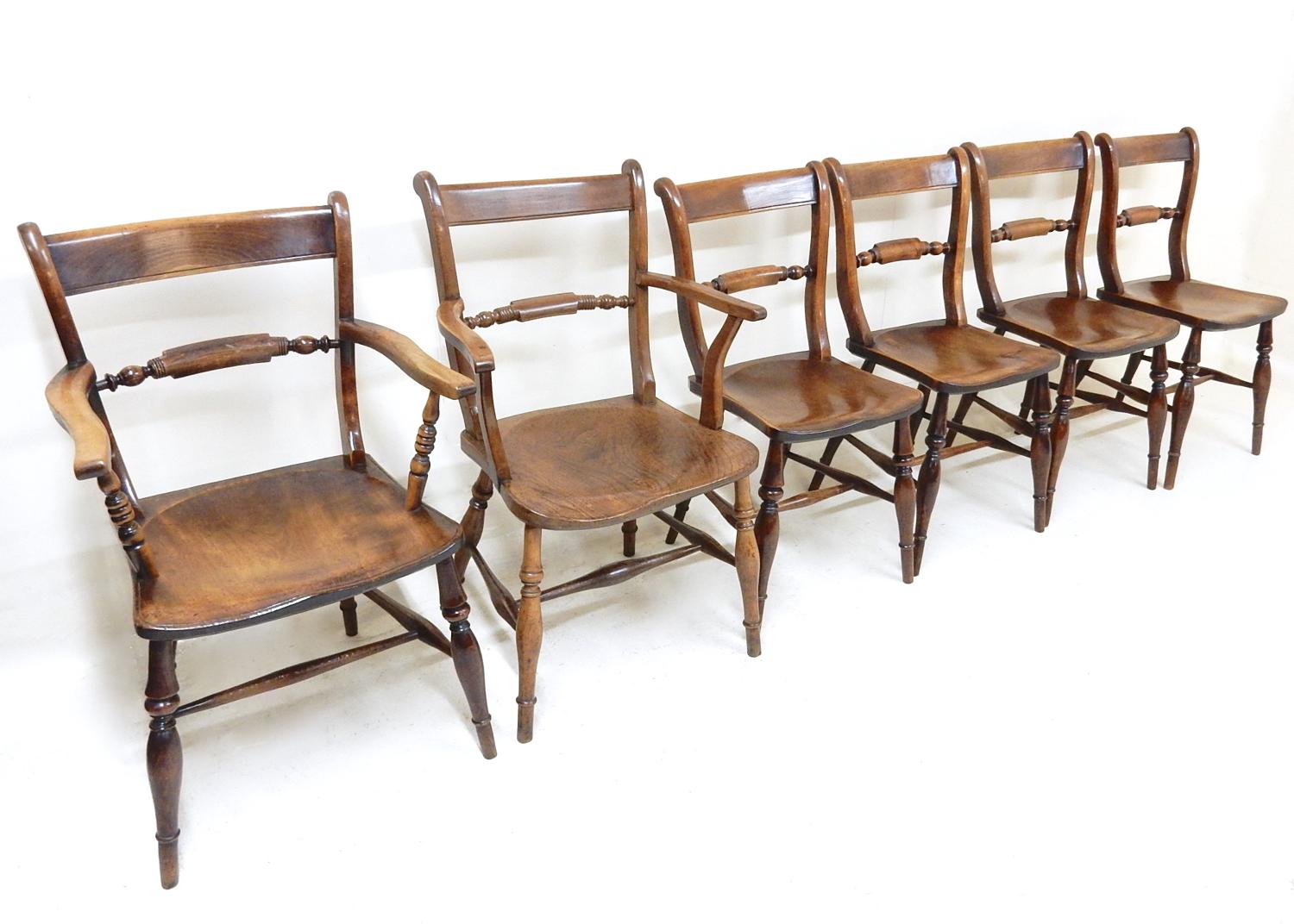 Antique Windsor Dining Chairs