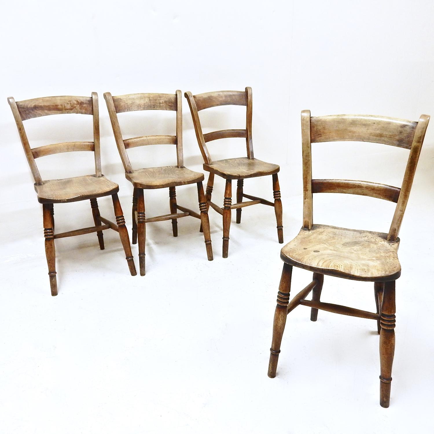 Antique Windsor Side Chairs