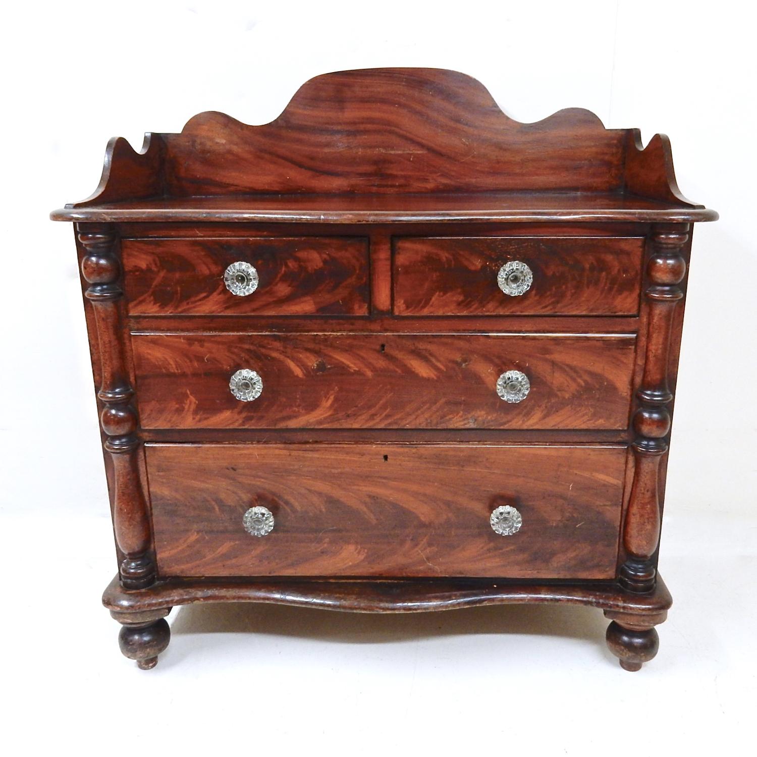 Antique Faux Mahogany Chest of Drawers
