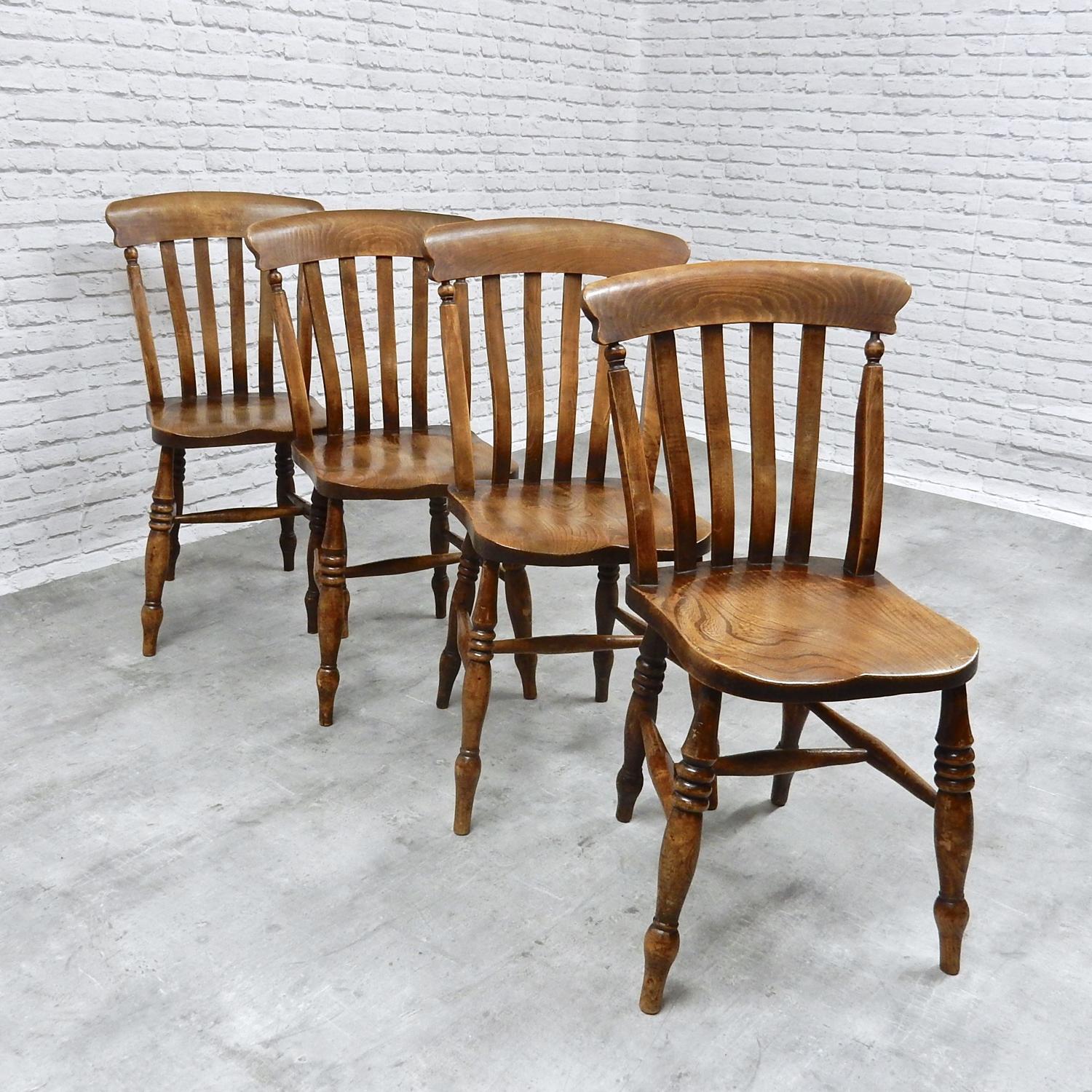 Antique Lathback Windsor Chairs