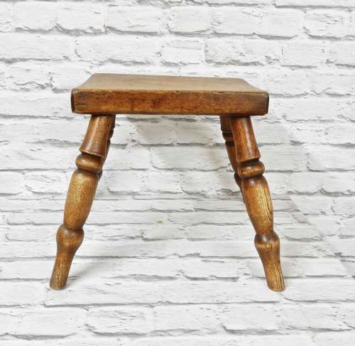 Small C19th Stool