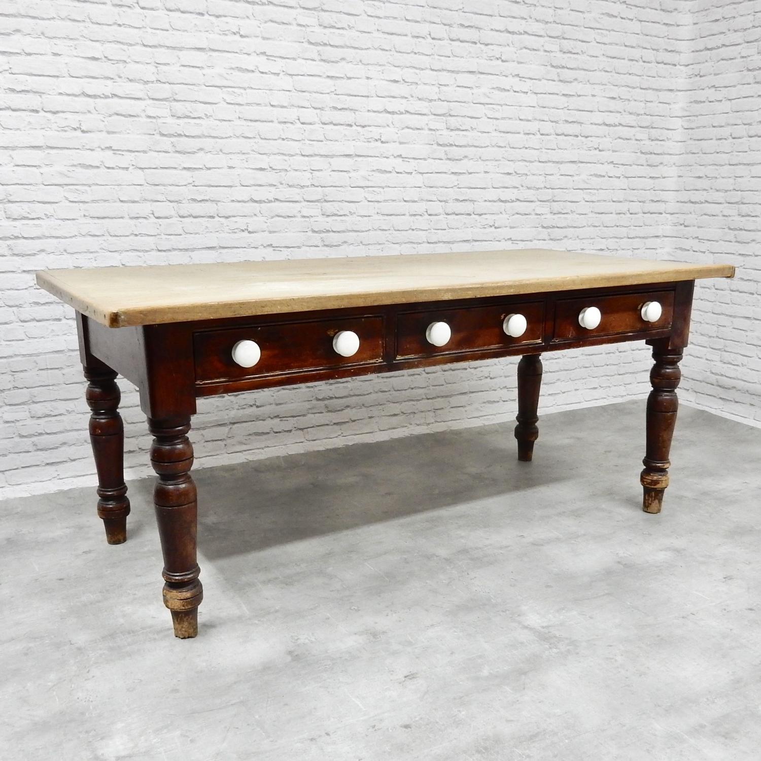 West Country Antique Pine Table