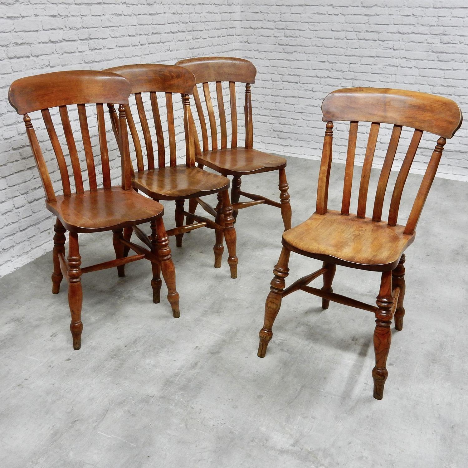 chairs kitchen country x4 windsor sellingantiques antiques