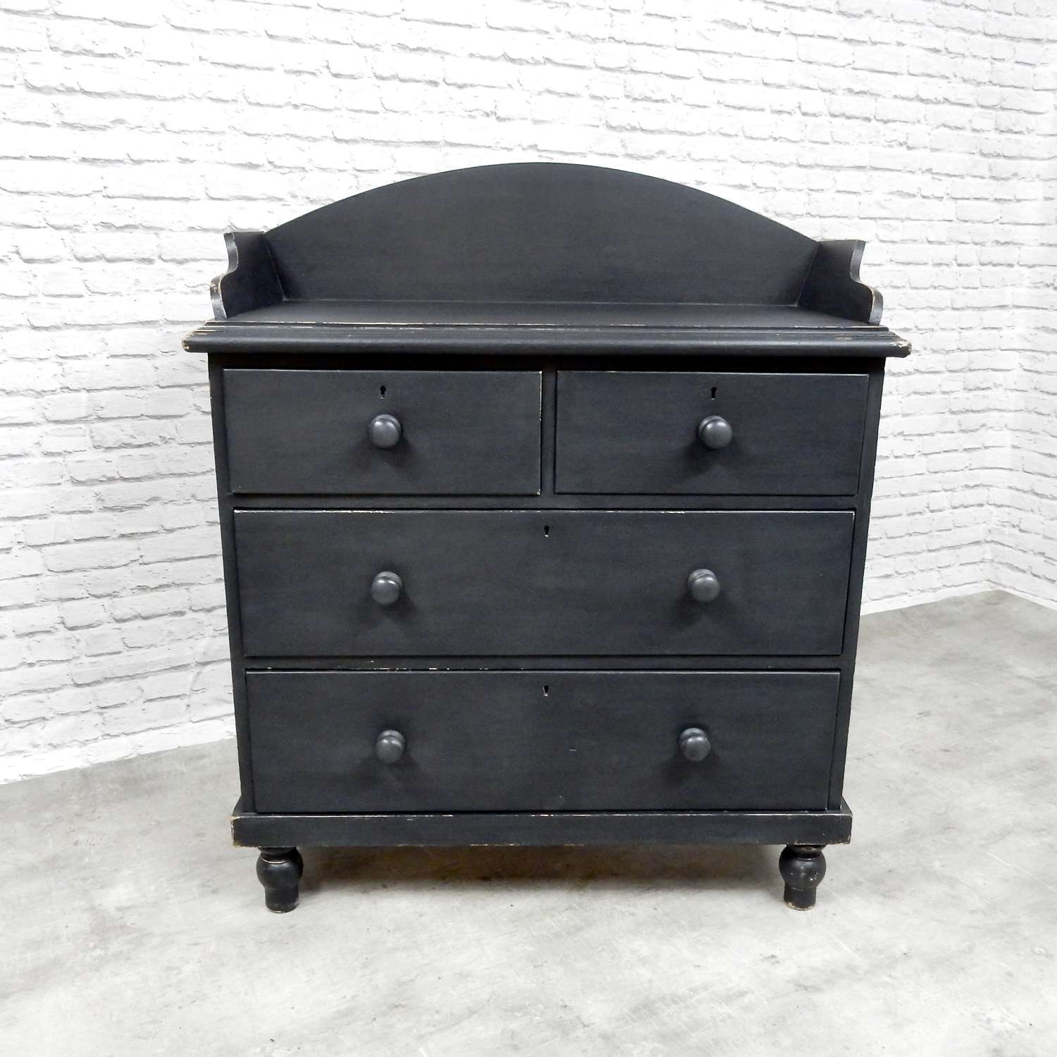 Ebonised Victorian Chest of drawers