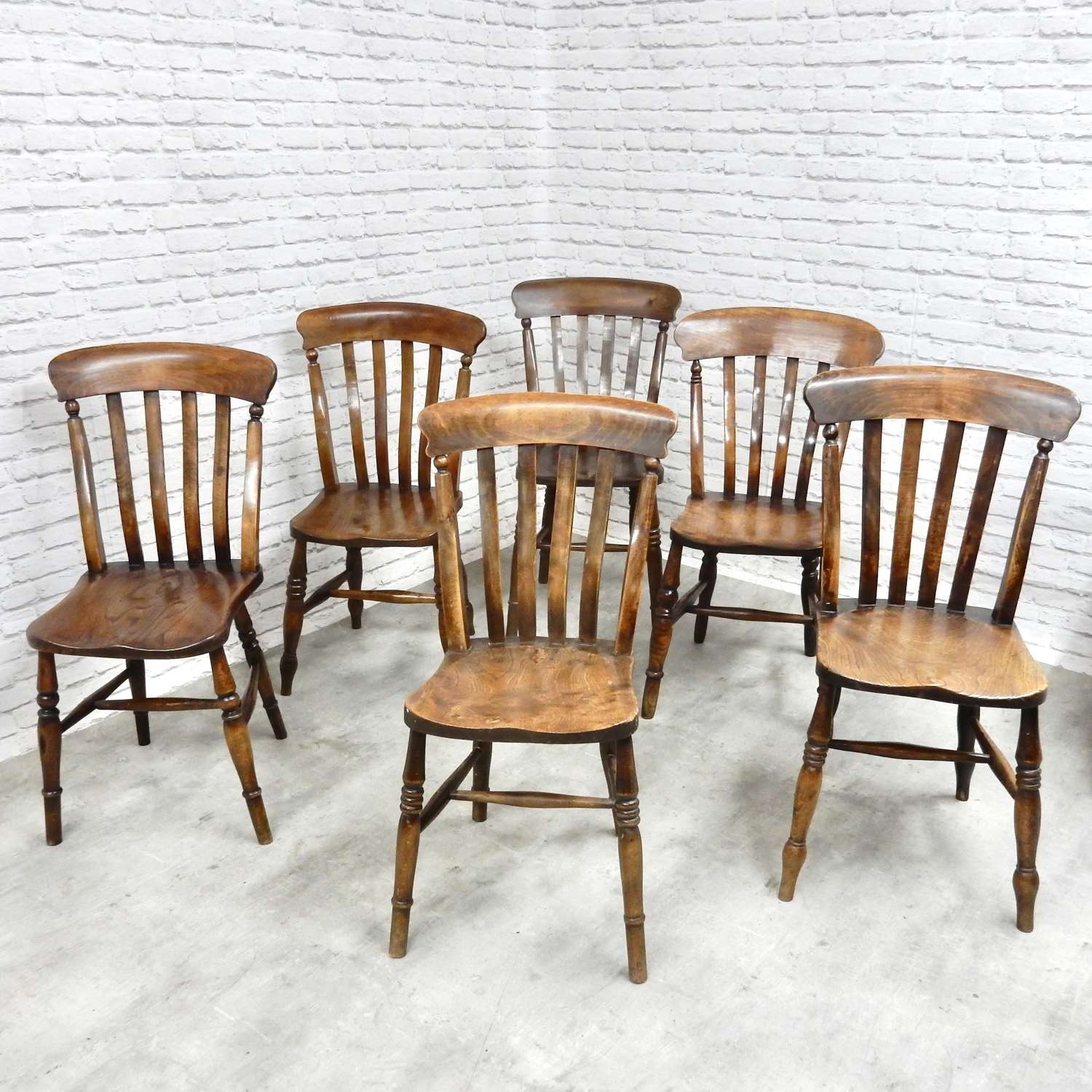 Antique Farmhouse Kitchen Chairs