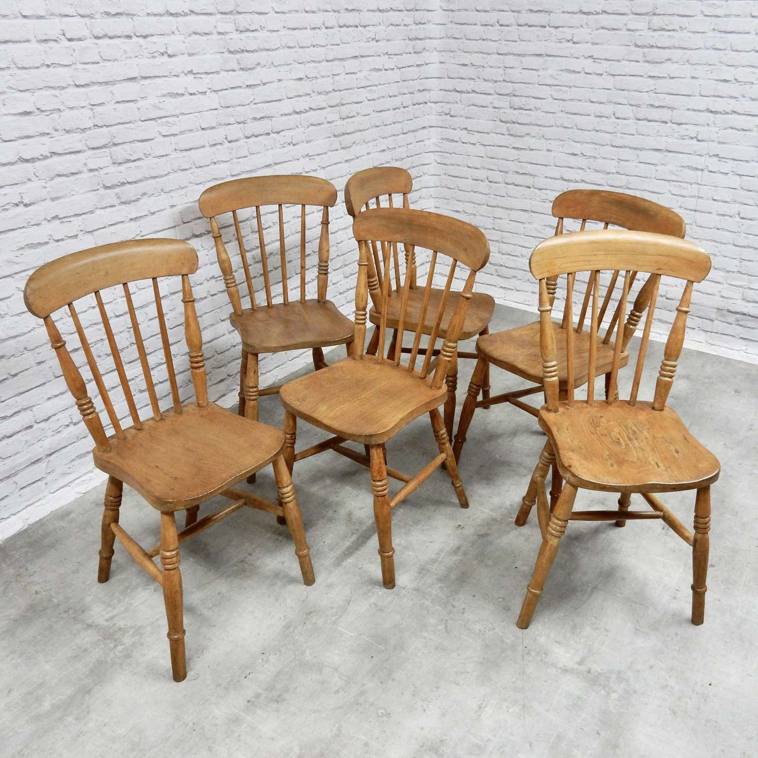 Stickback Windsor Chairs, c,1900