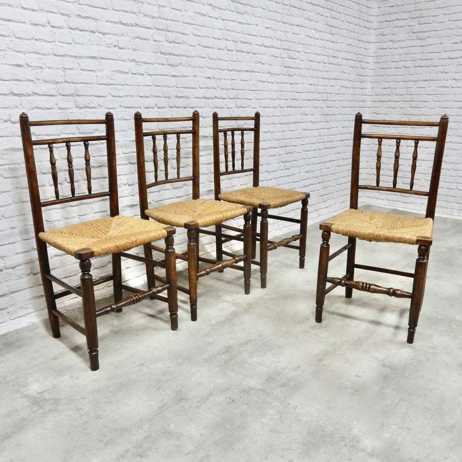 Rush Seated kitchen Chairs