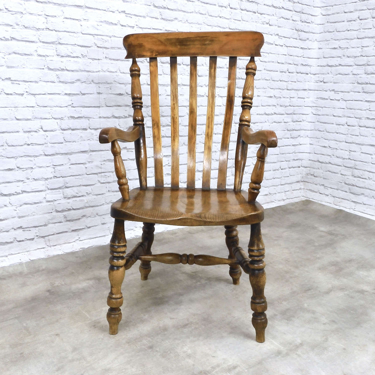 C19th Lincolnshire Windsor Armchair