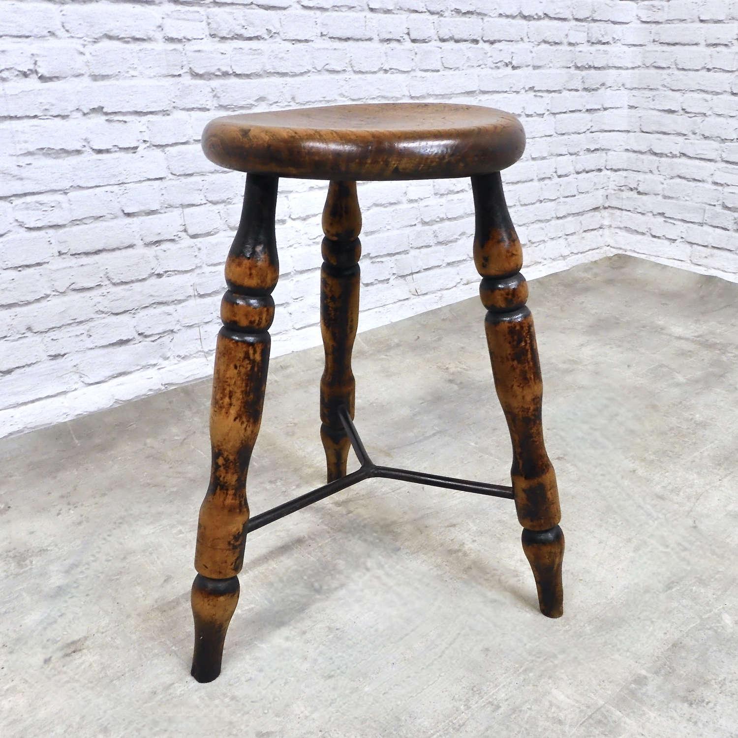C19th Lacemaker's Stool