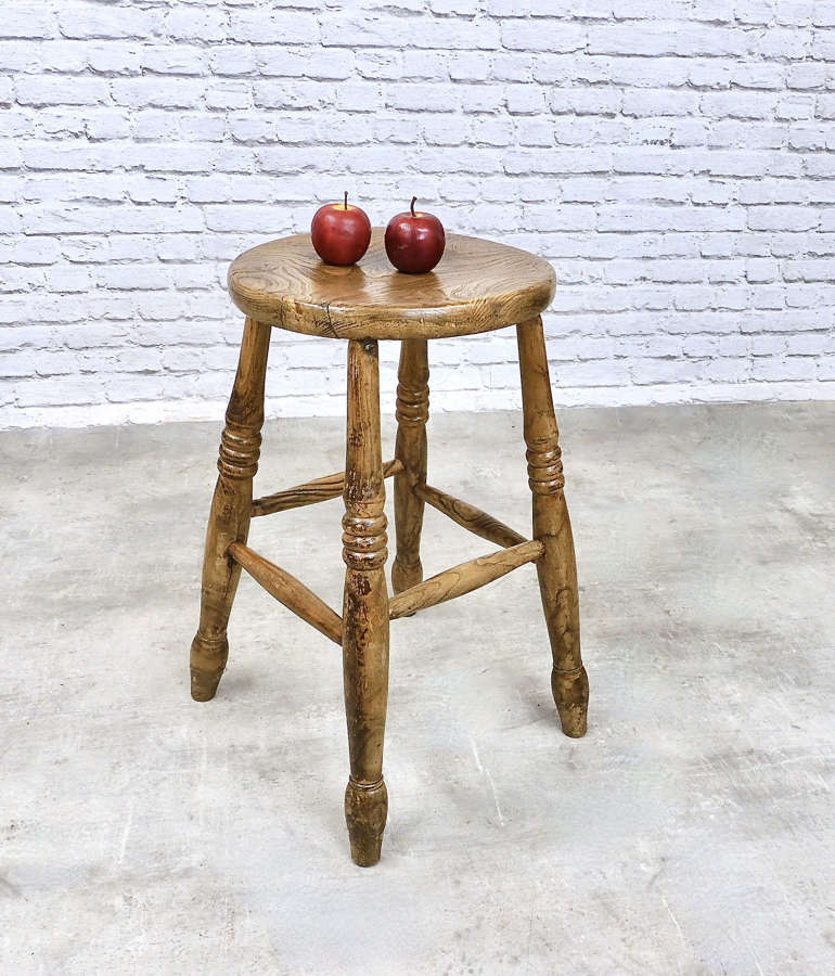 Large Country Windsor Stool