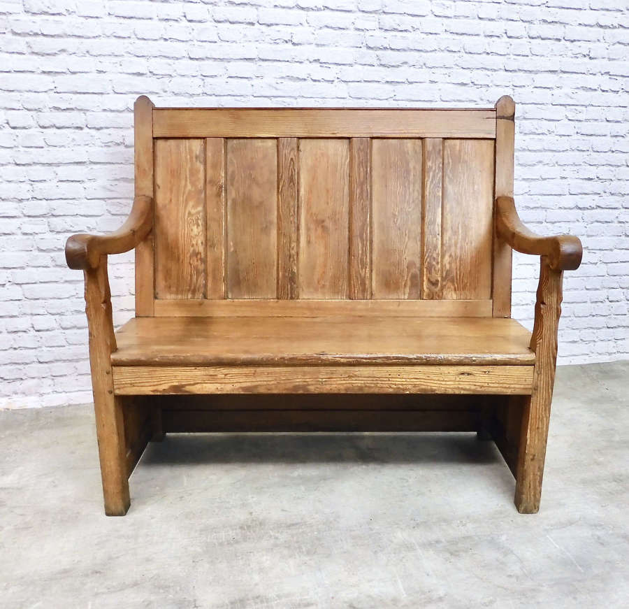 Small Pine Bench Seat