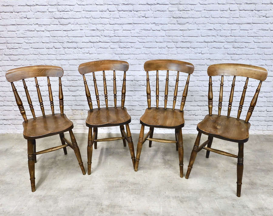 Set 4 Windsor Kitchen Dining Chairs