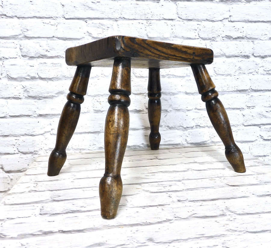 C19th Hearth Stool