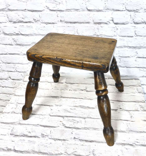C19th Hearth Stool