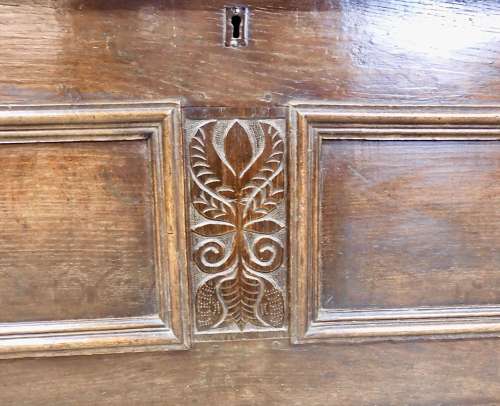 C18th Oak Coffer