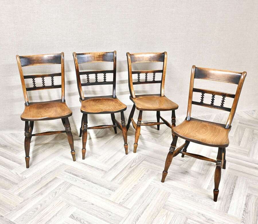 C19th Windsor Kitchen Chairs