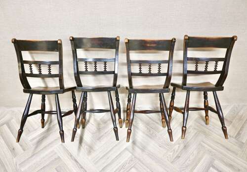 C19th Windsor Kitchen Chairs