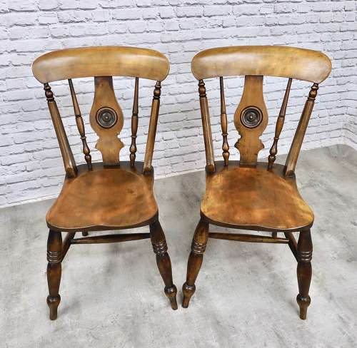 Mixed Set Windsor Kitchen Chairs