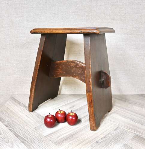 C19th Oak Stool