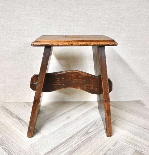 C19th Oak Stool