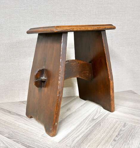 C19th Oak Stool