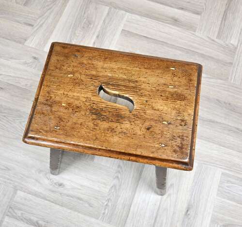 C19th Oak Stool