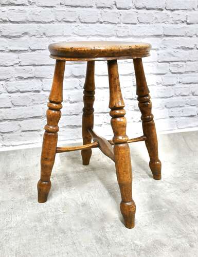 C19th Alehouse Stool