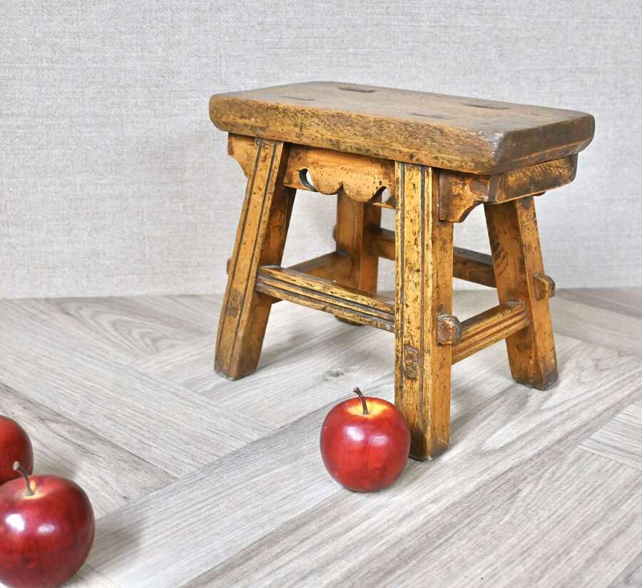 C19th Hearth Stool