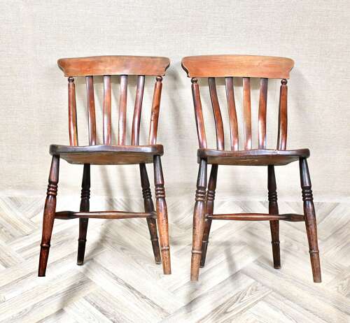 Pr Farmhouse Country Kitchen Chairs