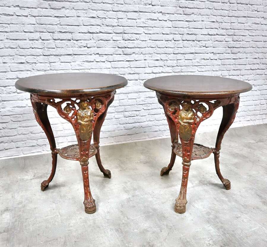 Cast Iron 'Britannia' Pub Tables