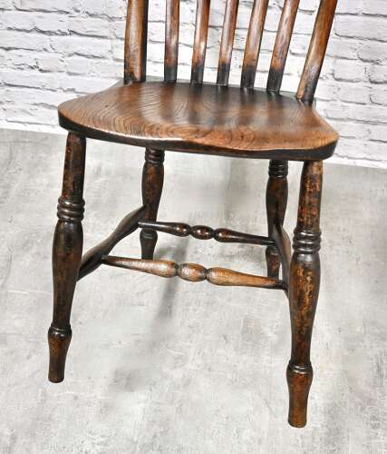 True Set Windsor Lathback Sidechairs