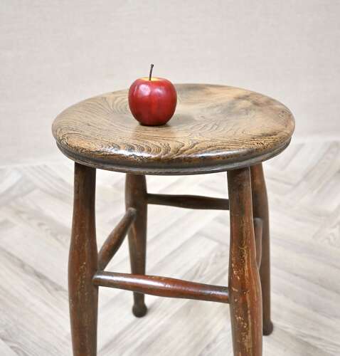 C19th Paper Mill Stool