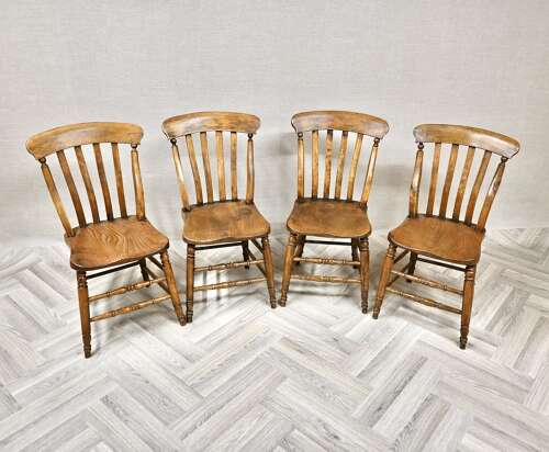 Golden Windsor Lathback Kitchen Chairs