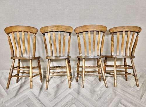 Golden Windsor Lathback Kitchen Chairs