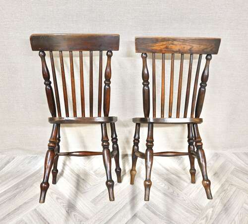 Pr Lincolnshire Windsor Sidechairs