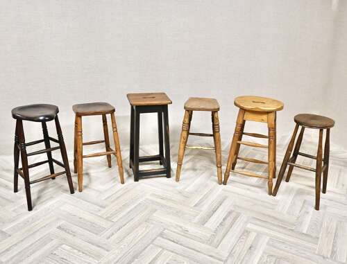 C19th Tall Bar Stools