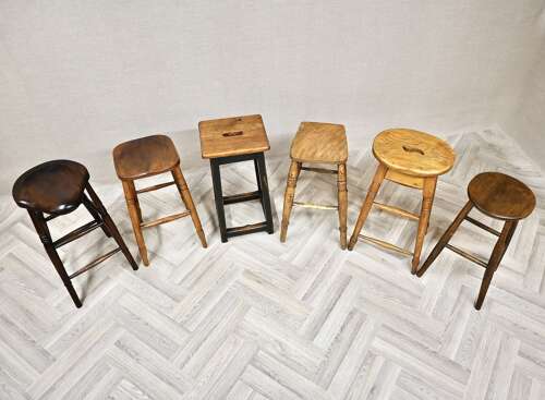 C19th Tall Bar Stools
