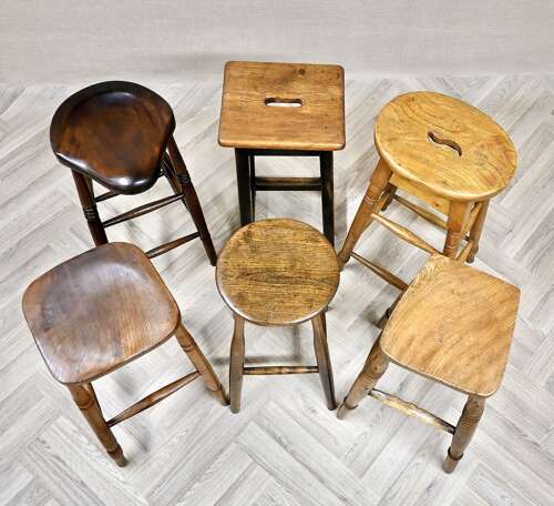 C19th Tall Bar Stools