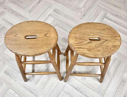 Pr Tall Bar Stools