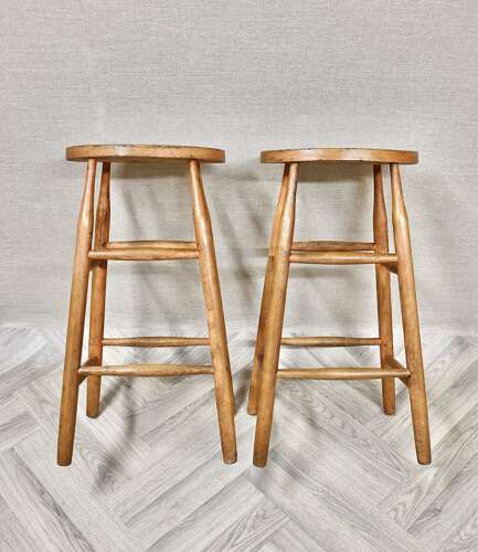 Pr Tall Bar Stools
