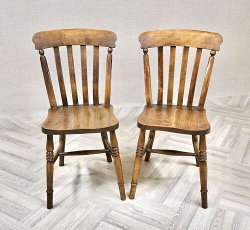 Pr Utility Windsor Kitchen Chairs