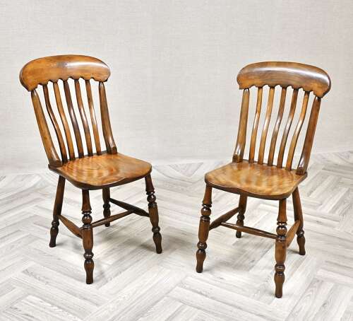 Arcaded Lathback Kitchen Chairs