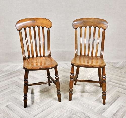 Arcaded Lathback Kitchen Chairs