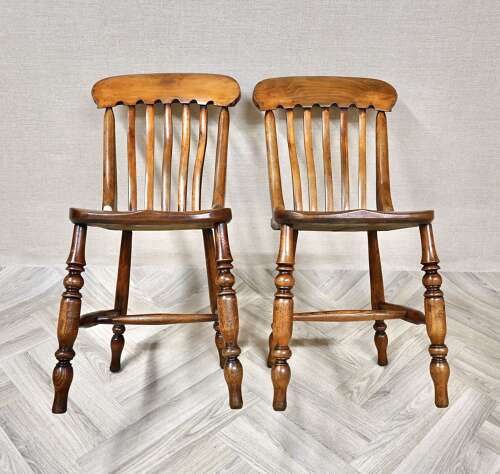 Arcaded Lathback Kitchen Chairs