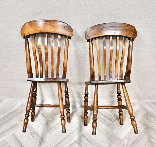 Arcaded Lathback Kitchen Chairs