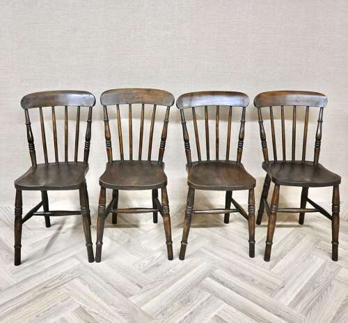 Set 4 Windsor Stickback Kitchen Chairs