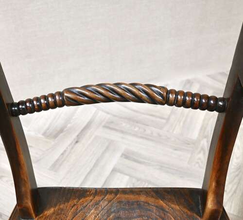 Pr Windsor Barback Armchairs