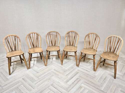 6x High Wycombe Country Kitchen Chairs